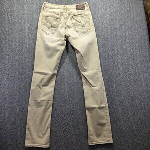 BKE Jake Straight Jeans Mens 30x36 Tan Stretch Denim Casual Medium Wash Pants